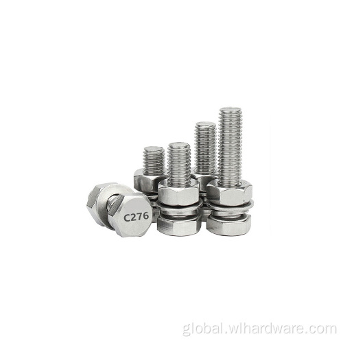 Hastelloy C276 Monel Din 933 hex bolts